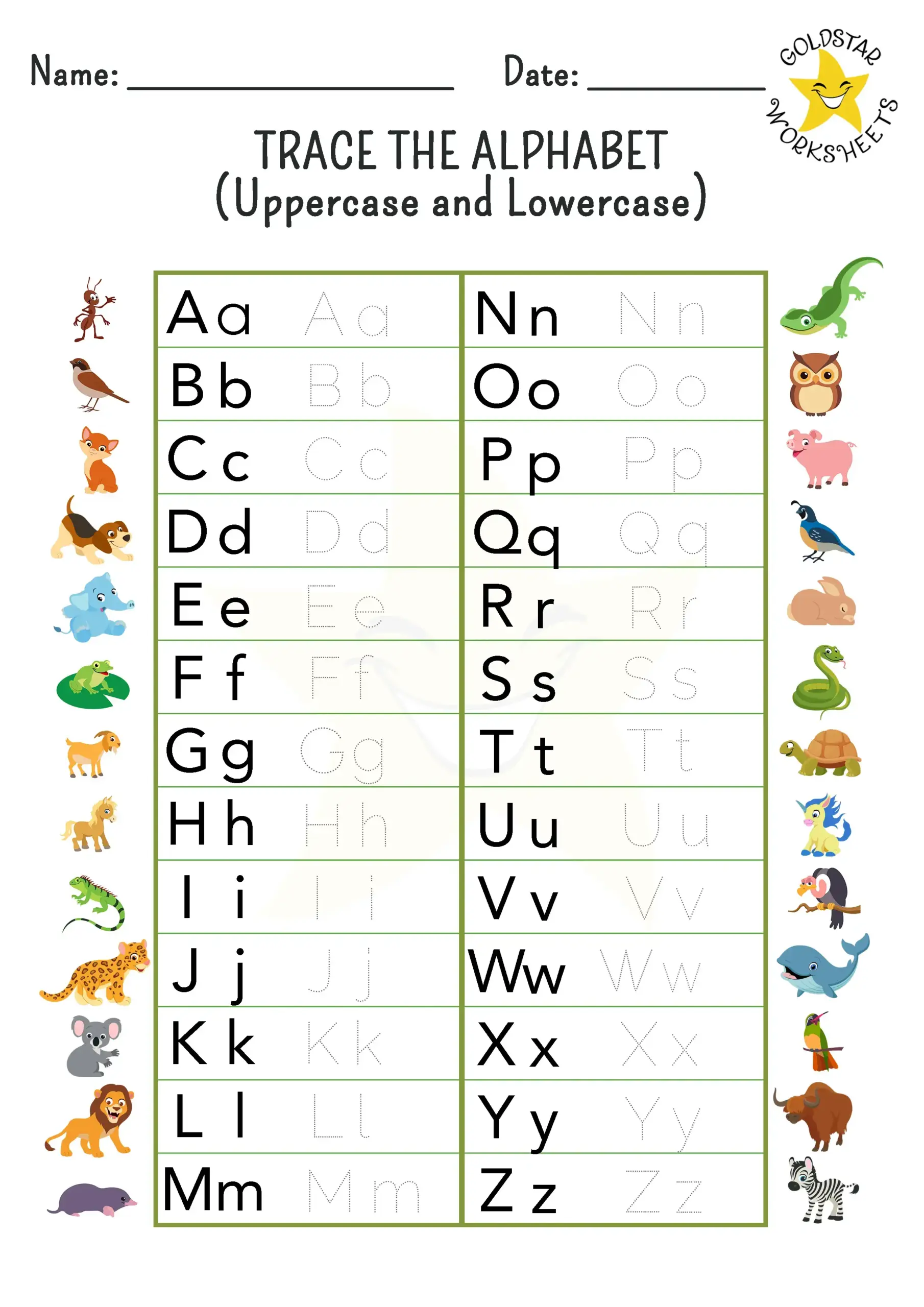 Alphabet Writing Sheets For Preschoolers - Kindergarten Worksheets Printable Worksheets Alphabet Alphabet Tracing
