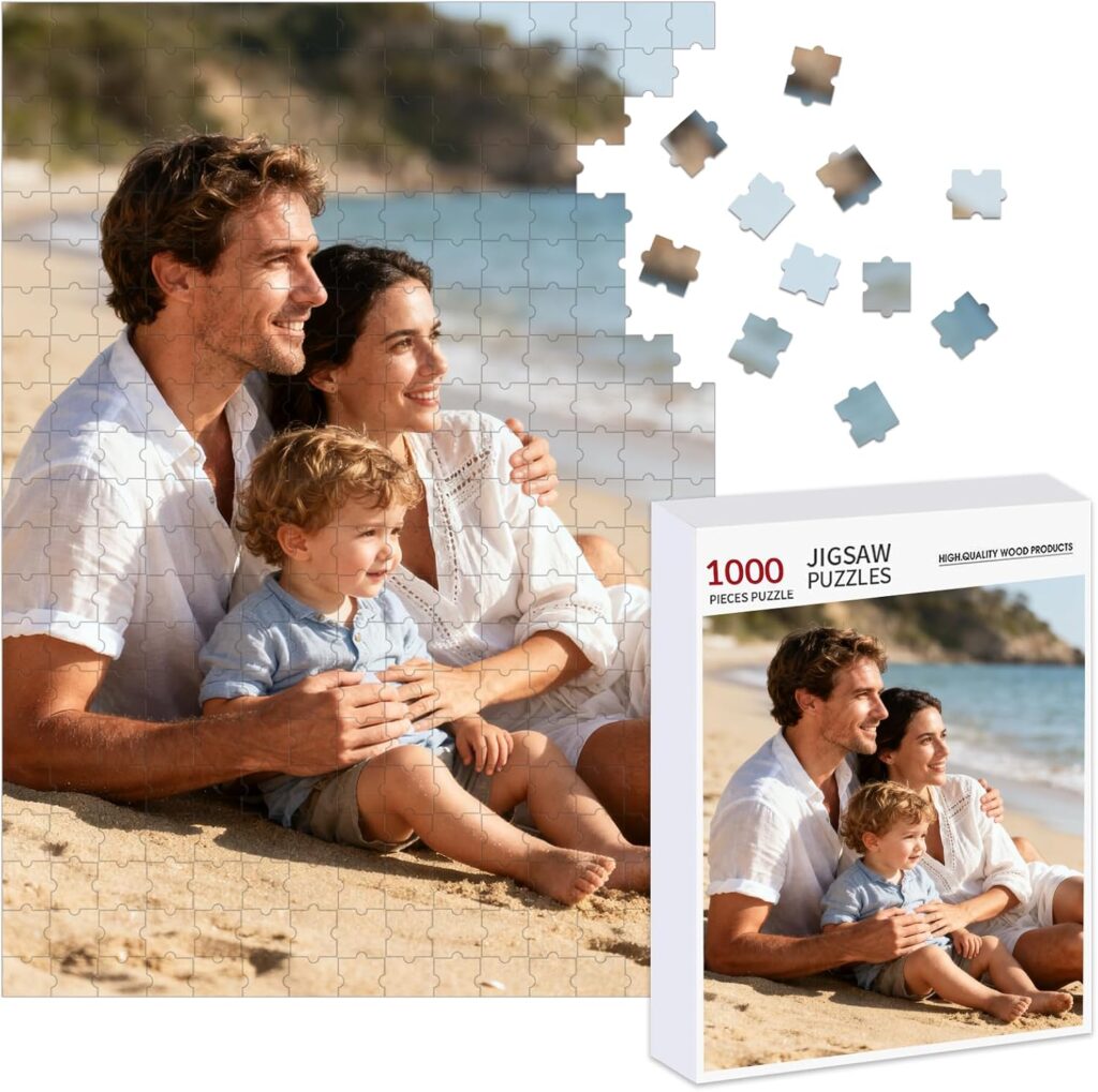 Amazon.com: Syntix Custom Puzzles from Photos, 1000 Pieces Personalized ...