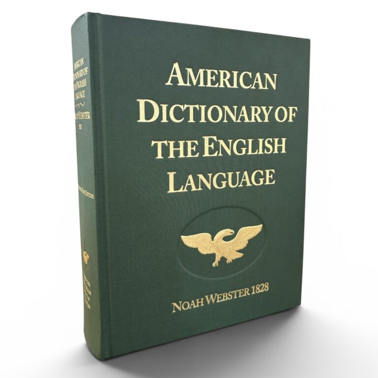 American Dictionary Of English Language - Confederate Shop — Books — Webster's 1828 American Dictionary of the ...