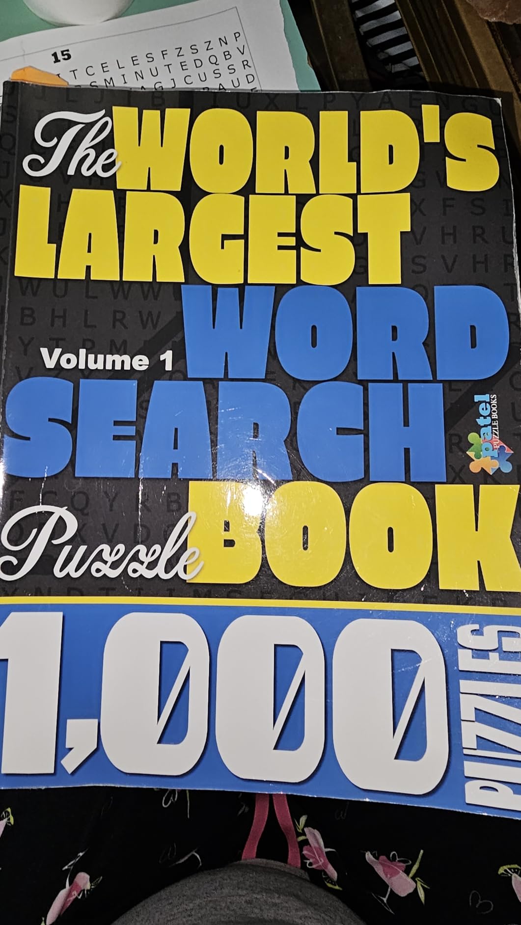 Biggest Word Search In The World - The World's Largest Word Search Puzzle Book: 1,000 Puzzles (Vol. 1 ...