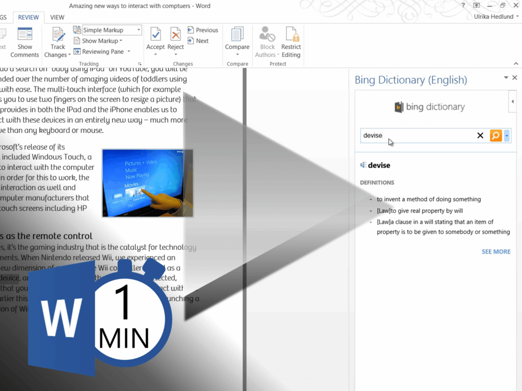 Bing Dictionary English