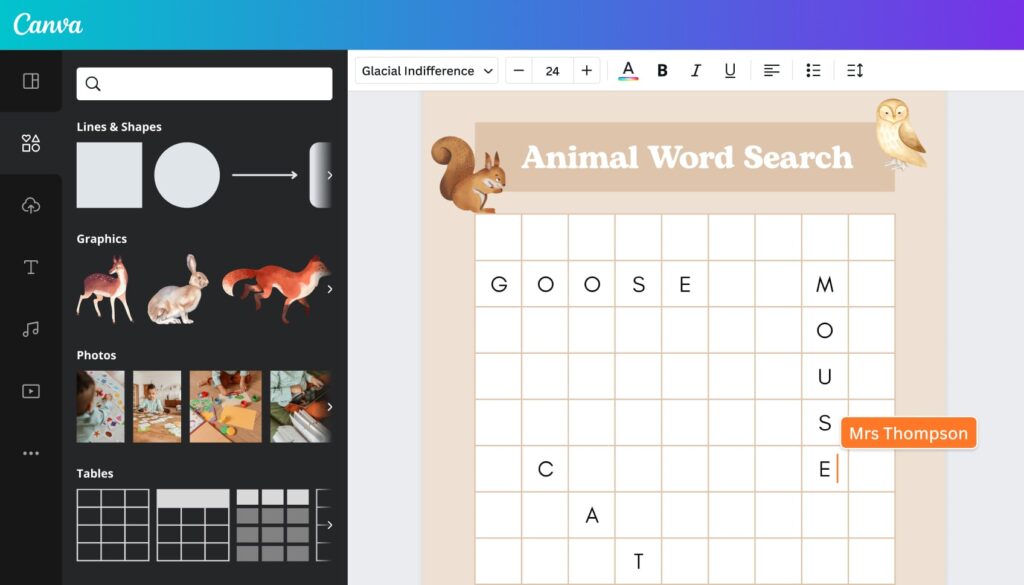 Build A Word Search Free - Free Word Search Maker – Make Your Own Word Search | Canva