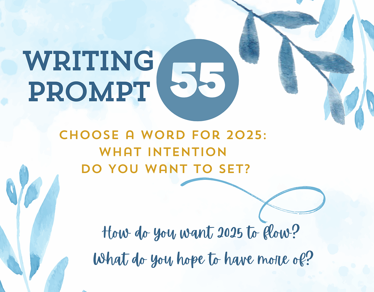 Choose The Words Before:2025-09-19 - Choose a Word For 2025: What Intention Do You Want to Set? | by Nancy ...