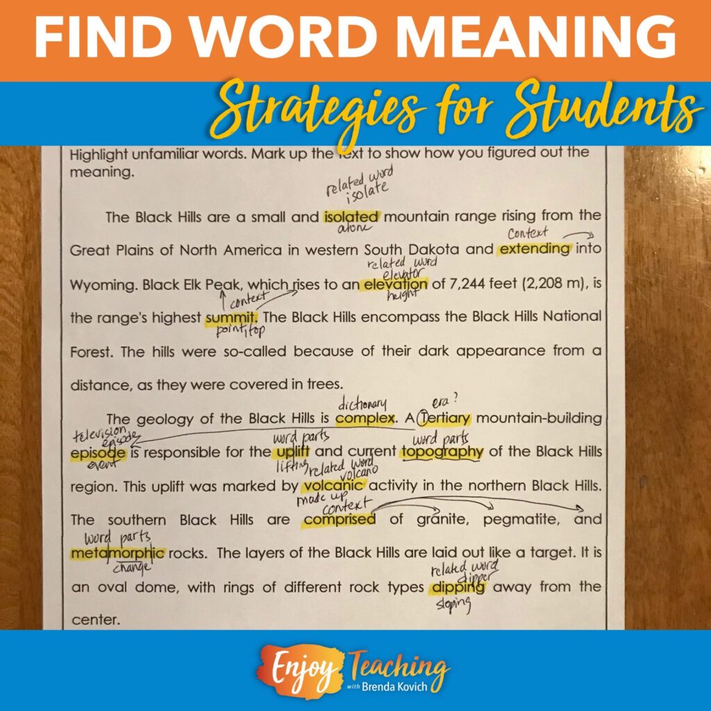 Determine Meaning Determine Meaning
