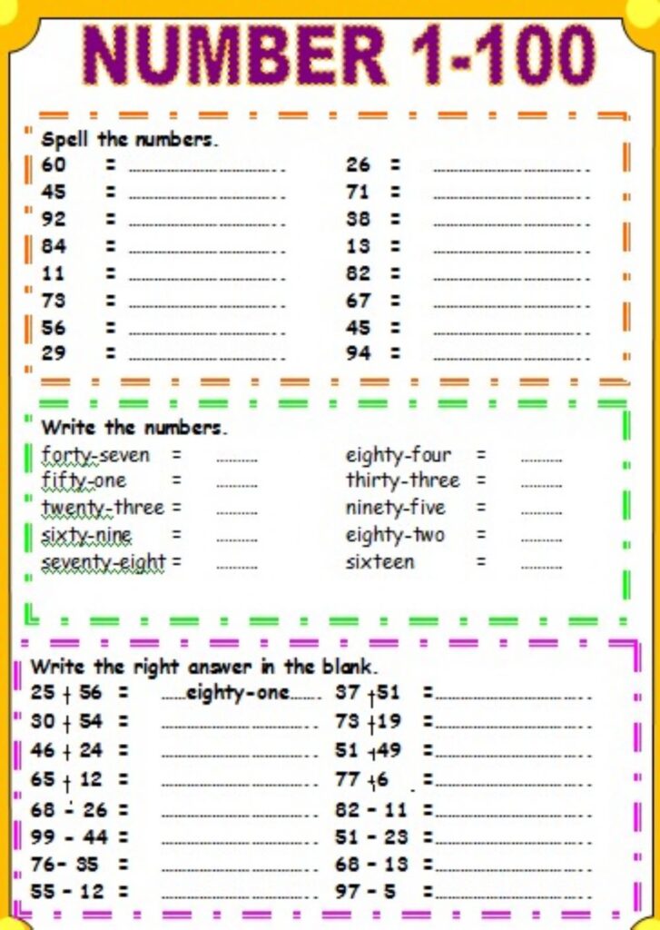 Ejercicio online de Numbers para grade 6. Puedes hacer los ejercicios ...