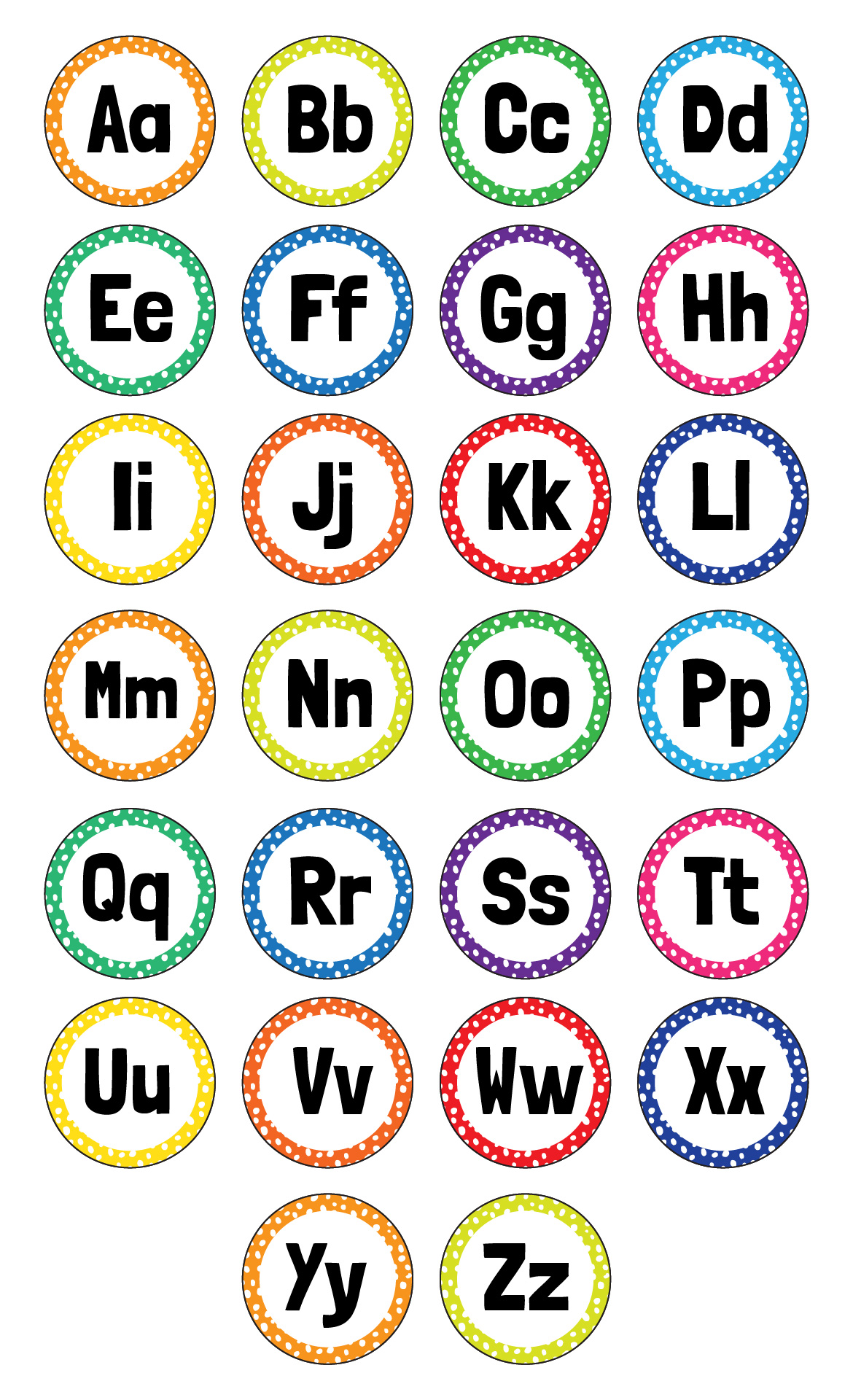 Free Alphabet Letters To Print - Free Printable Alphabet Letters - Jenny Printable