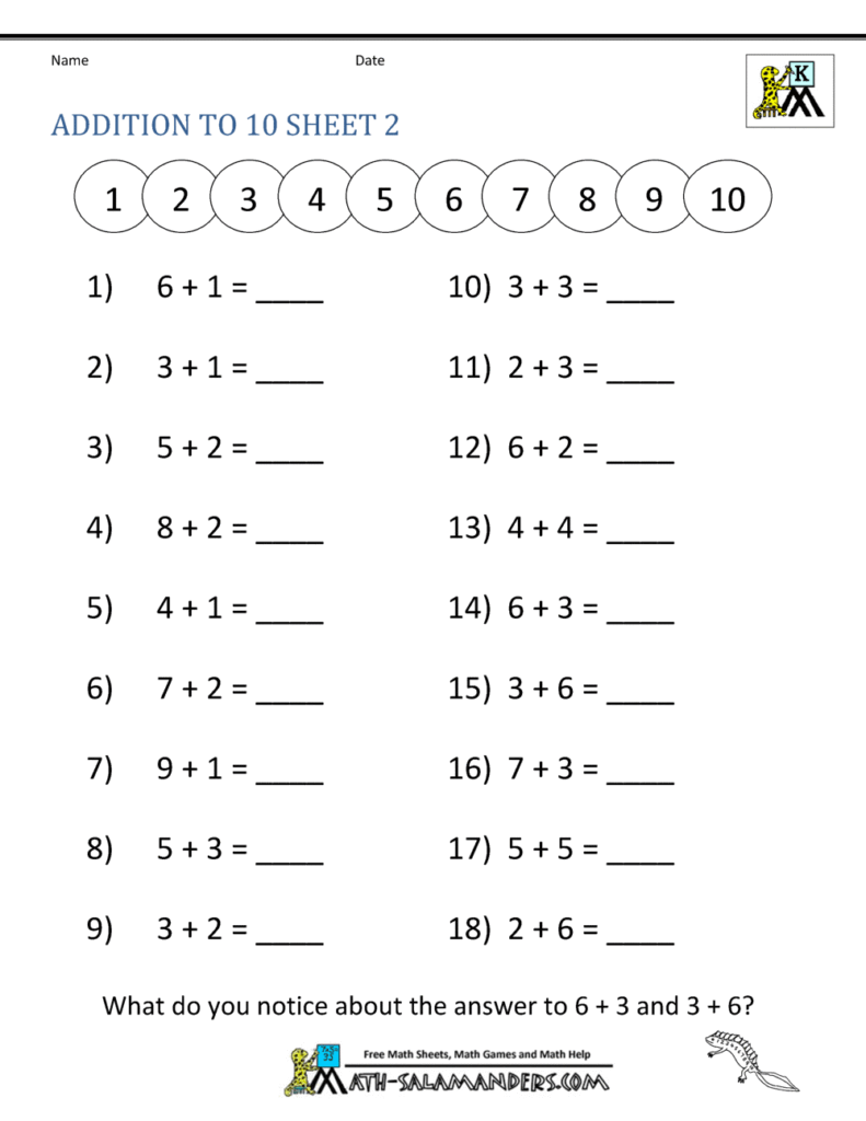 Free Math Worksheets Printable Free Math Worksheets Printable