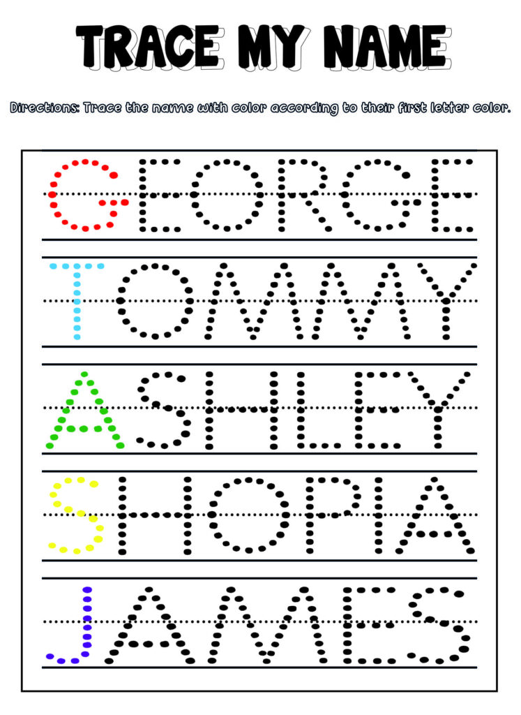 Free Name Tracing Worksheets For Preschool Free – Free Name Printables For Preschoolers – Templates Printable Free Name Tracing Worksheets For Preschool Free - Free Name Printables For Preschoolers - Templates Printable