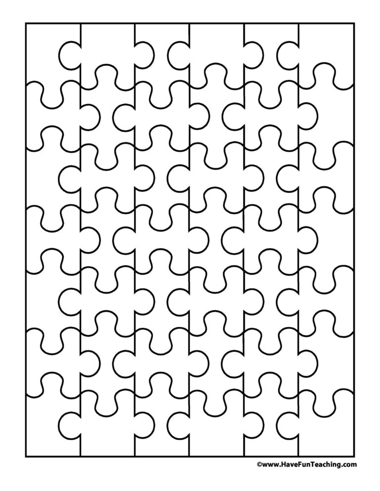 Free Printable Cut Out Puzzles - Puzzles Free Printable