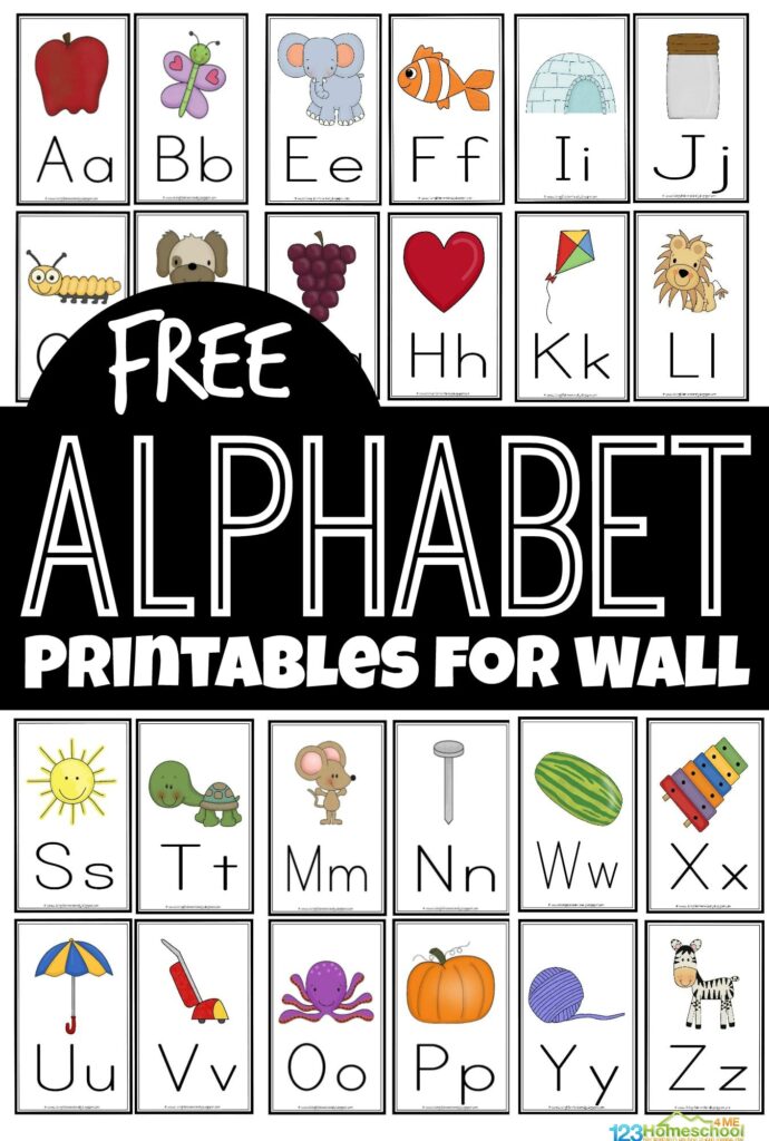 Free Printable Letters Of The Alphabet Upper And Lower Case