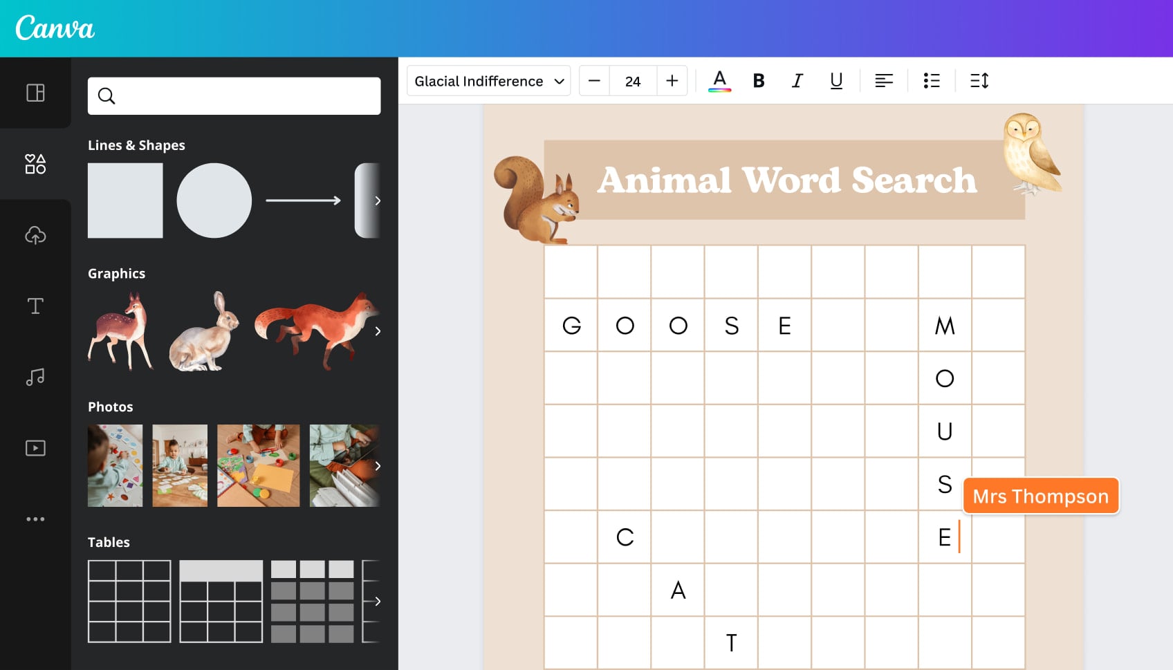 Free Word Search Creator For Teachers - Free Word Search Maker – Make Your Own Word Search | Canva