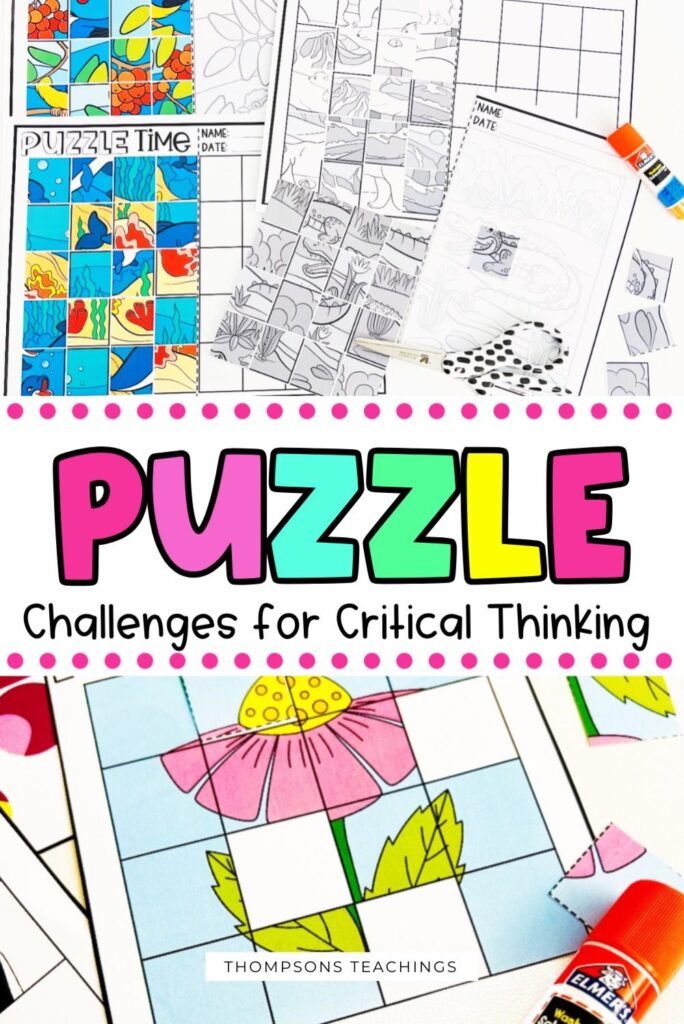 Fun and Low-Prep Puzzles for Elementary Students - Elementary ...