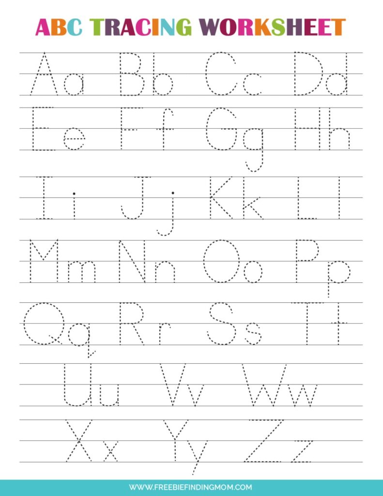 Fun & Free: Alphabet and Number Tracing Worksheets