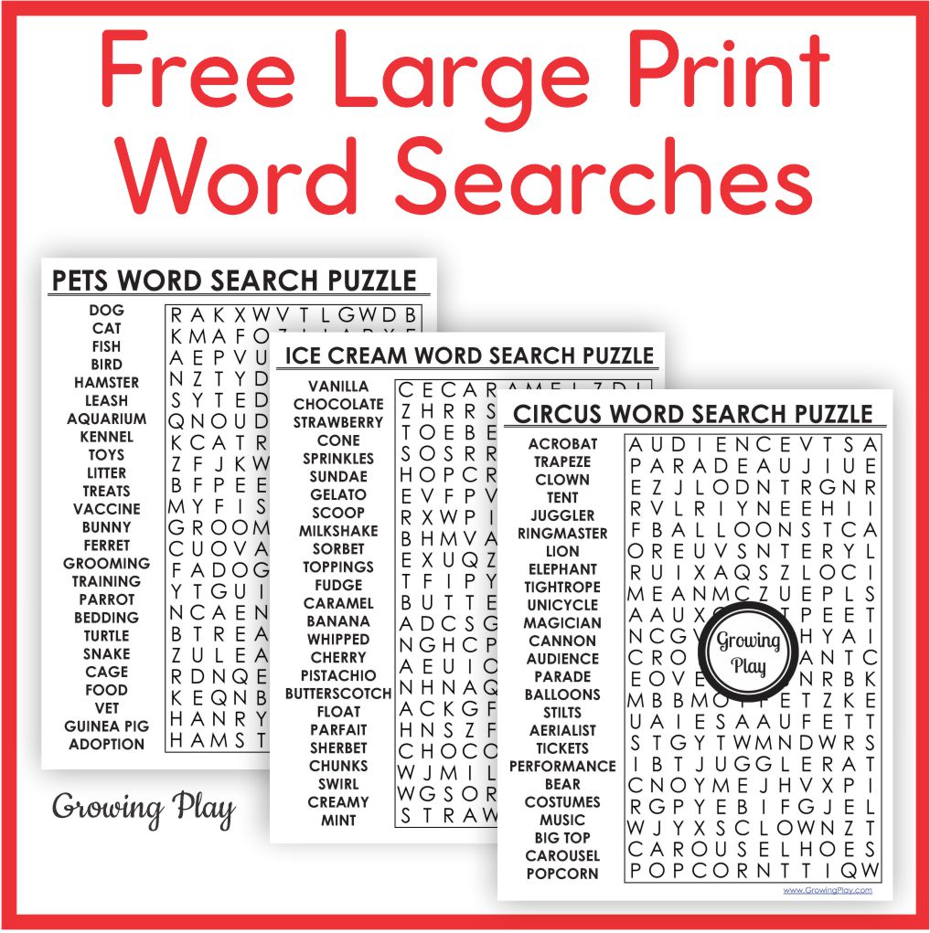 Fun Free Printable Word Puzzles & More! – Printables for Everyone Fun Free Printable Word Puzzles & More! - Printables for Everyone