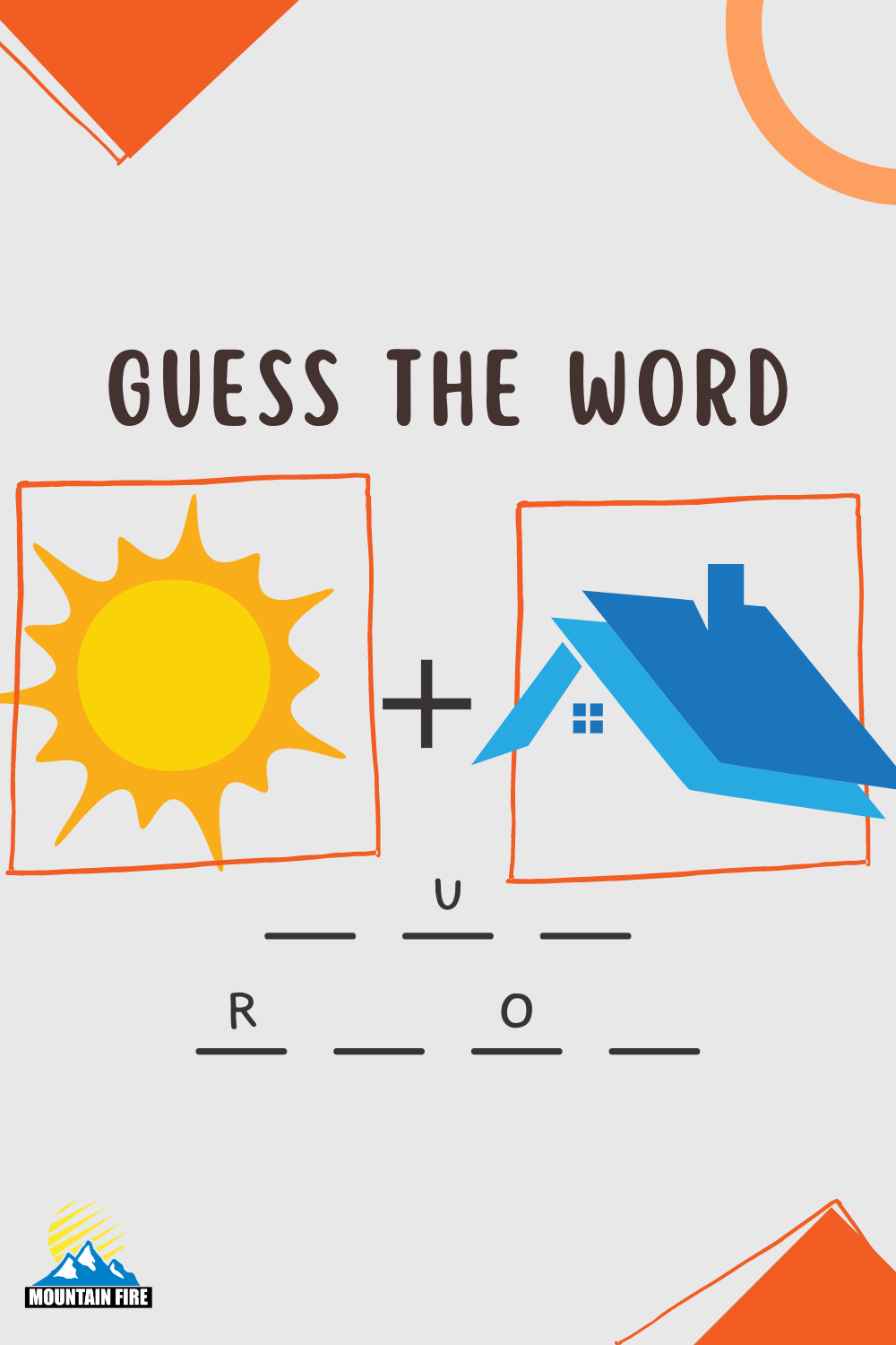 Guess The Word From Pictures - Guess the correct word funny brain riddles for kids guess the word ...