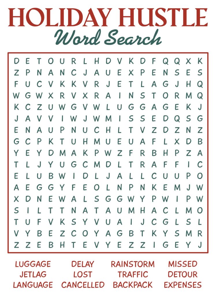 Hard Christmas Word Search - 12 Free PDF Printables | Printablee