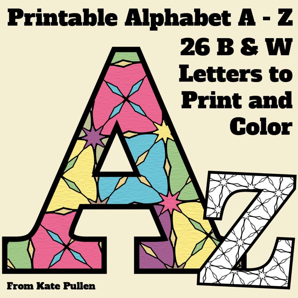 Here s a set of printable alphabet letters to download and print – Artofit Here s a set of printable alphabet letters to download and print – Artofit