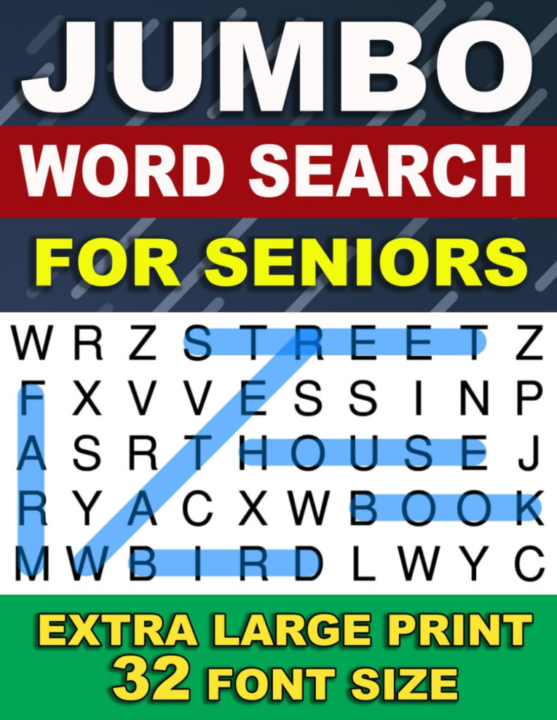 Jumbo Word Search for Seniors Extra Large Print Puzzles 1500 Words 32 … Jumbo Word Search for Seniors Extra Large Print Puzzles 1500 Words 32 ...