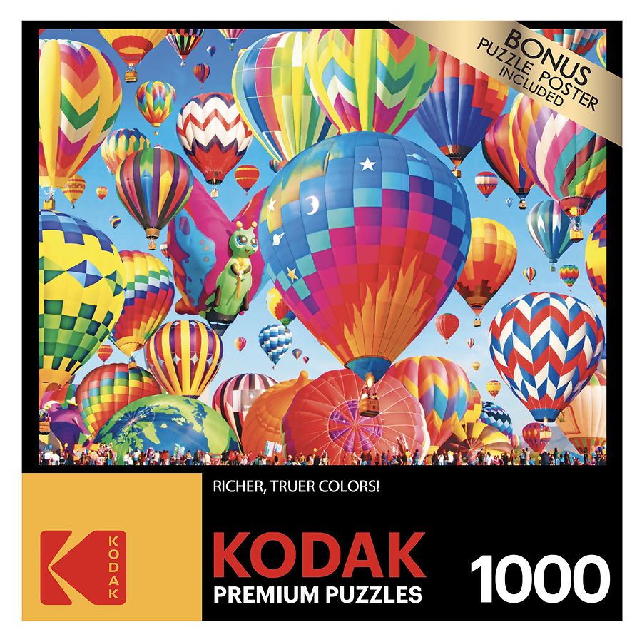 Kodak Ballooning Fun Puzzle 1000 Pieces | Walgreens Kodak Ballooning Fun Puzzle 1000 Pieces | Walgreens