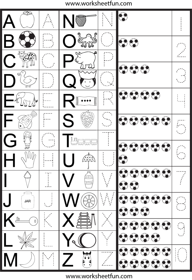 Learning Letters And Numbers Worksheets - Letters And Numbers Tracing Worksheet | Tracing worksheets, Alphabet ...