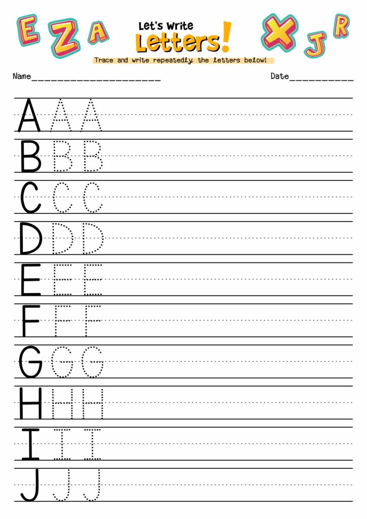 Letter Writing Worksheet - Worksheet Activity Sheets