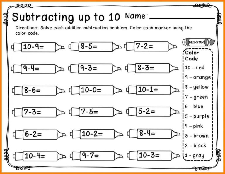 Math Worksheets For 1st Grade Addition And Subtraction - 30 free addition worksheets for grade 1 kids - addition quiz for grade ...