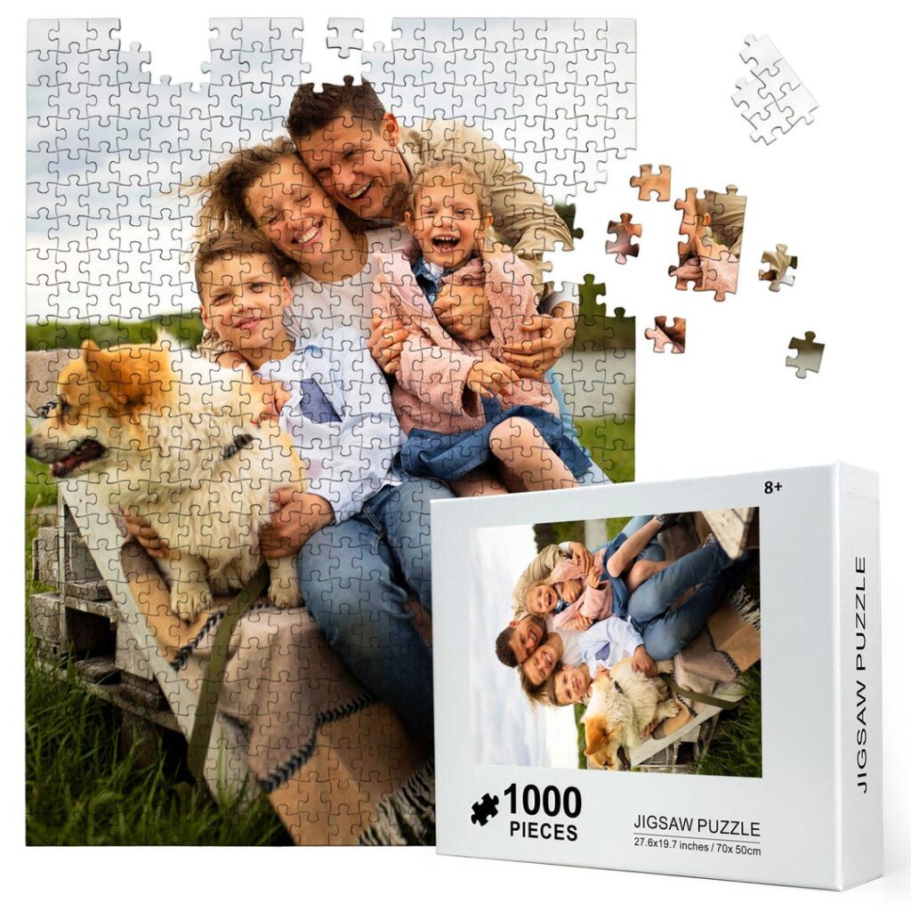 Personalized Photo Jigsaw Puzzle: Custom Family Gift (1000 Pieces) - Etsy