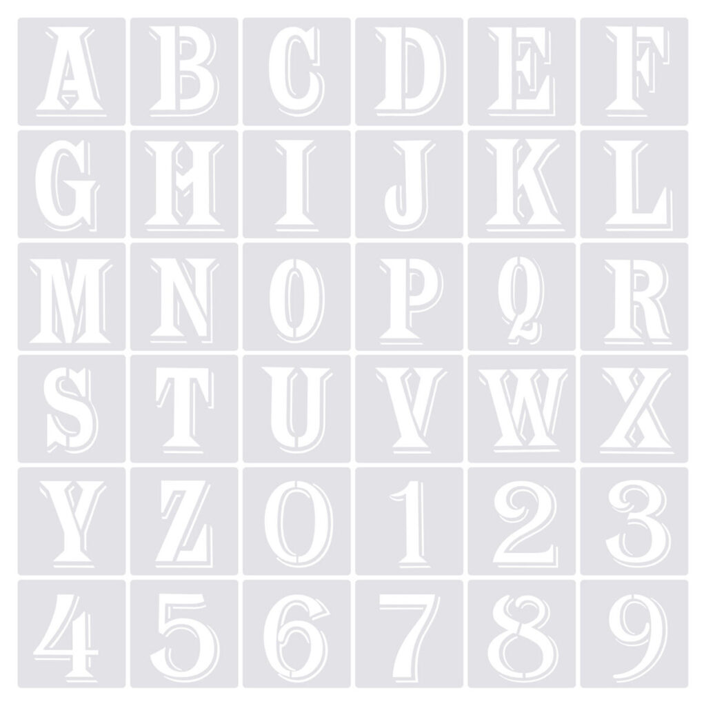Printable Letters And Numbers Free - Free free printable letters and numbers stencils, Download Free free ...