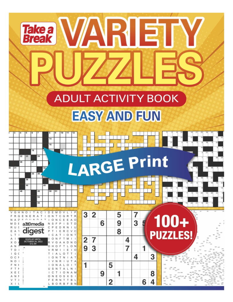 Printable Word Puzzles For Adults: 7 Brainboosting Games - Free ...