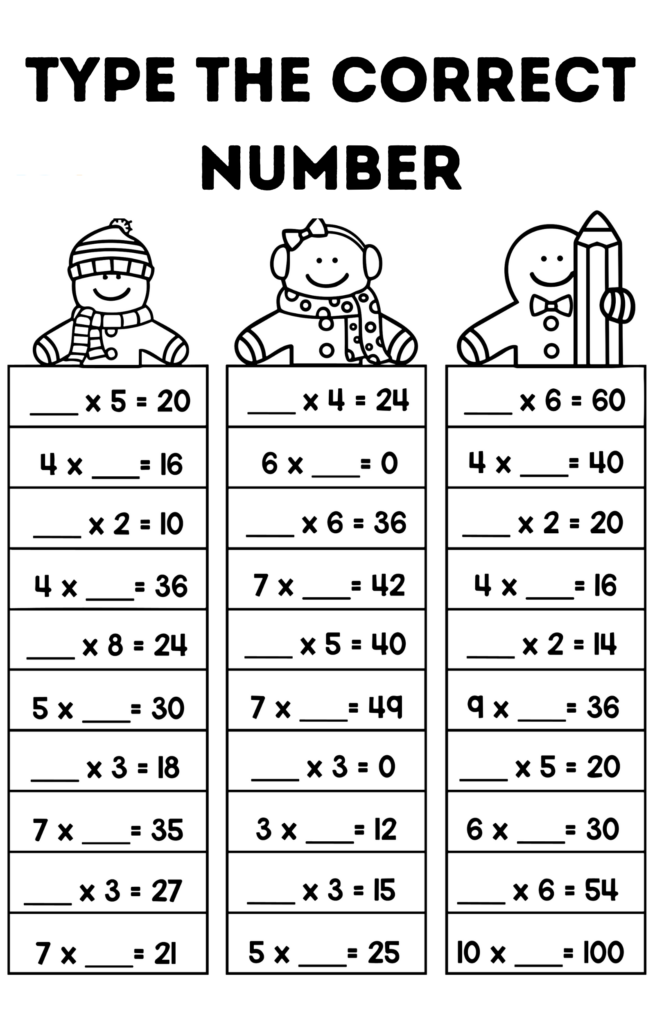 Printable Worksheets For 3rd Graders – 3rd Grade Printable Math Worksheets – King Printables Printable Worksheets For 3rd Graders - 3rd Grade Printable Math Worksheets - King Printables