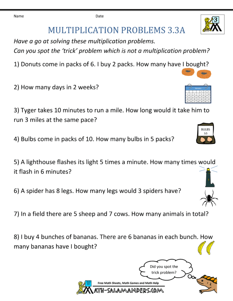 Problem Solving Math Worksheets Word Problems – Grade 2 Math Problem Solving Math Worksheets Word Problems – Grade 2 Math