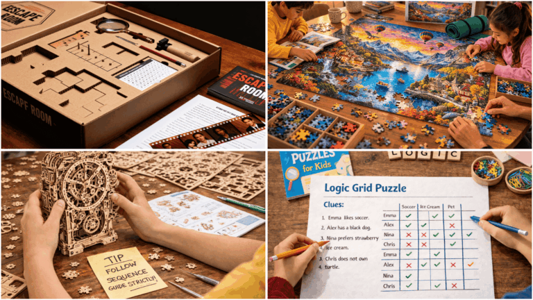 Puzzle Types For Solving Clues For Students - 35 Types of Puzzles for Children by Age Group - Mothers Always Right