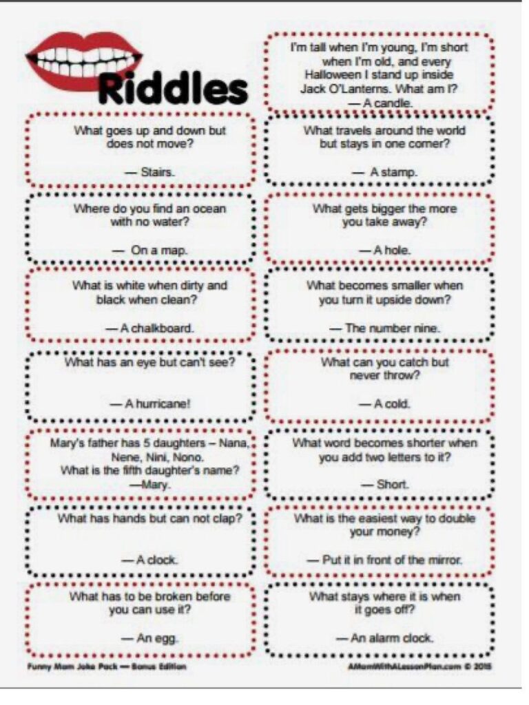 Riddle Games To Play With Friends - Riddle Games For Friends at Madeleine Schell blog