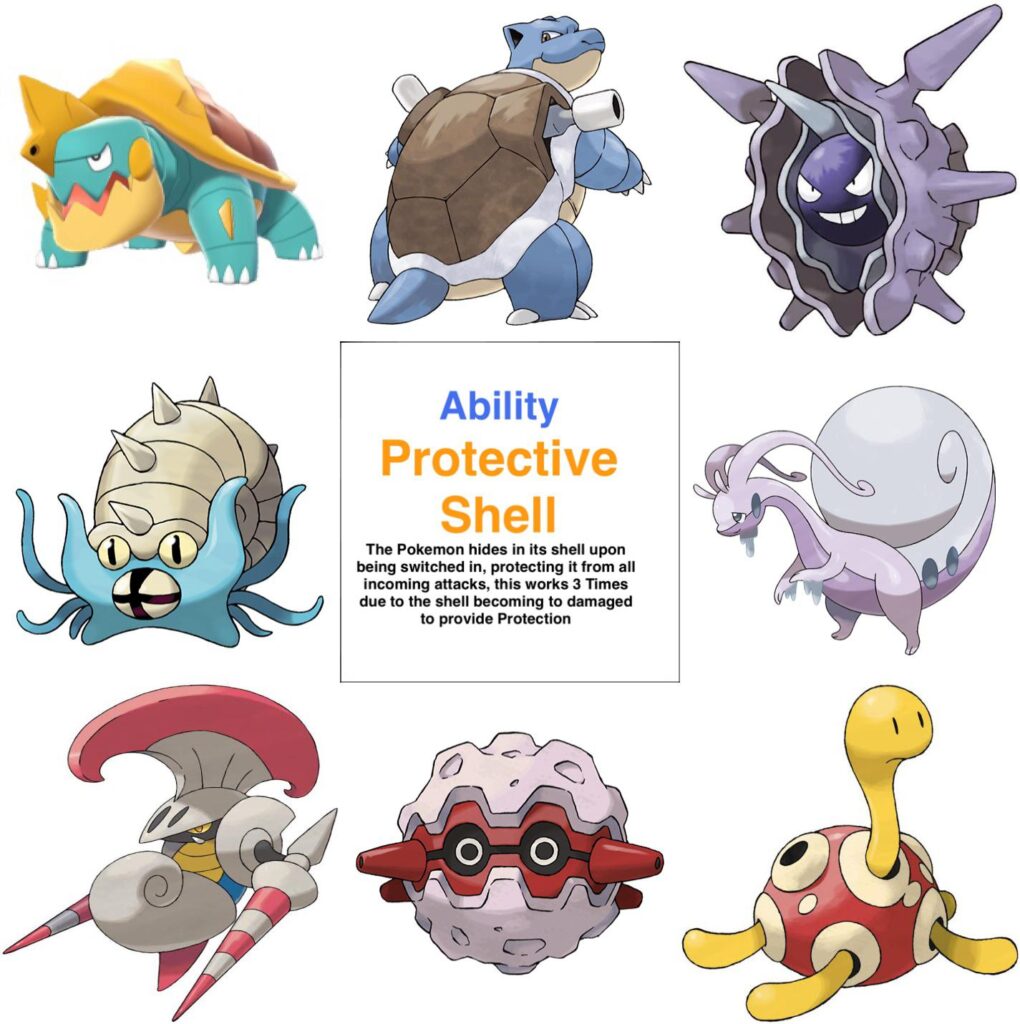Shell Pokemon Shell Pokemon