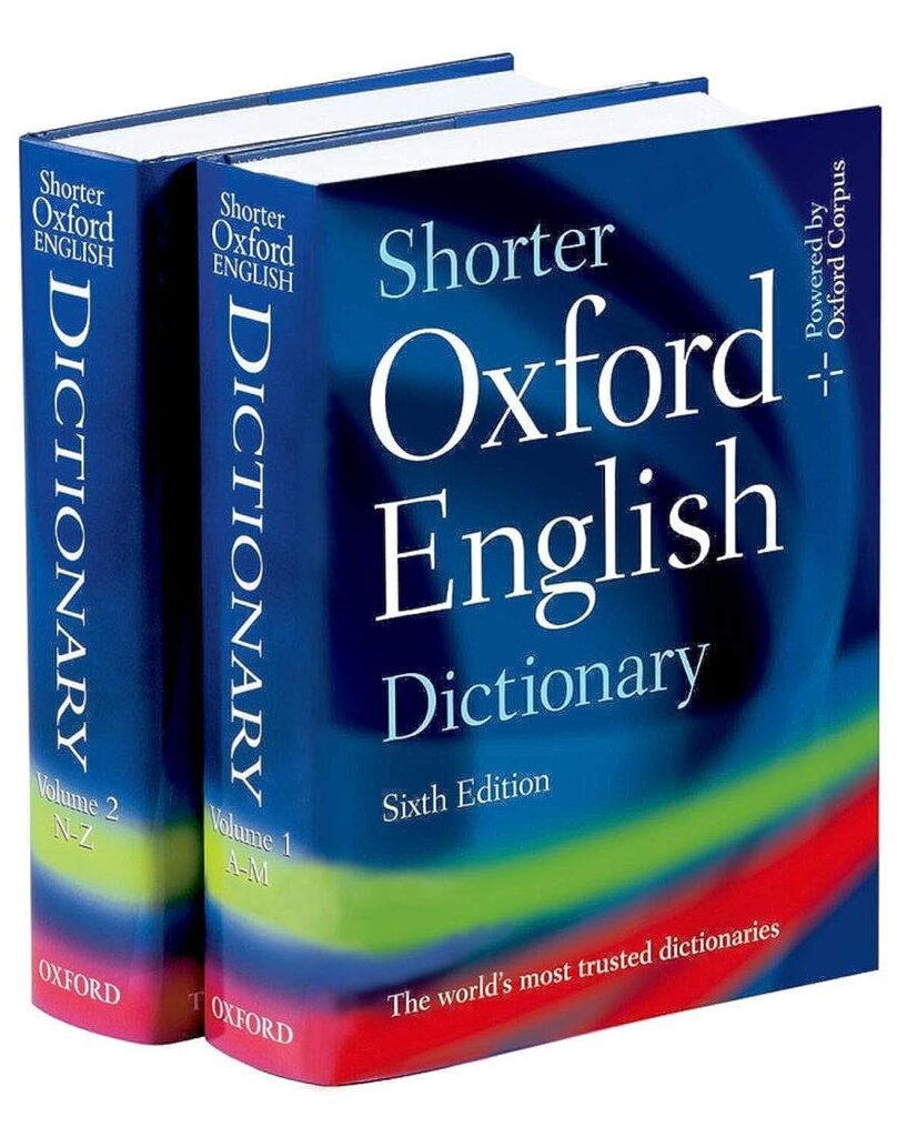Shorter Oxford English Dictionary – Sixth Edition (set of 2 books … Shorter Oxford English Dictionary - Sixth Edition (set of 2 books ...