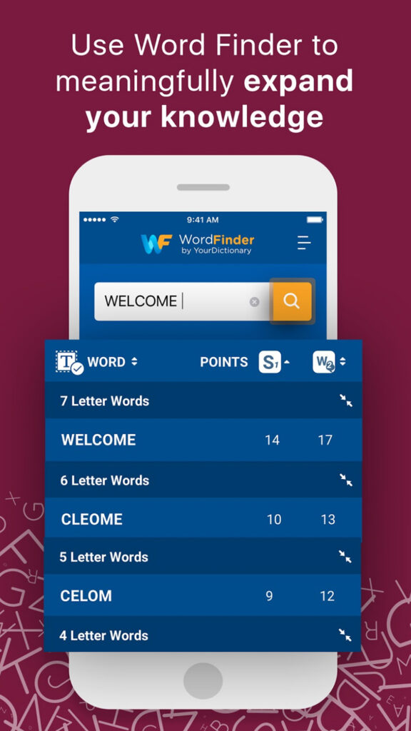 The Free Dictionary Word Finder – WordFinder by YourDictionary Delivers Word Game Help with Launch of … The Free Dictionary Word Finder - WordFinder by YourDictionary Delivers Word Game Help with Launch of ...