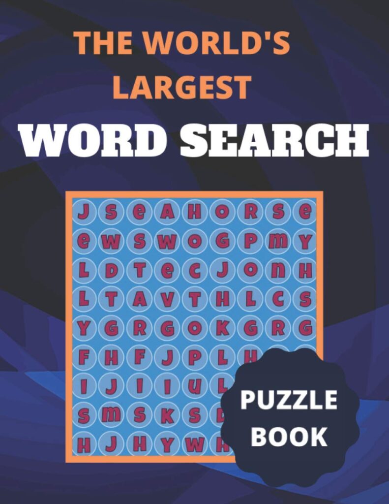 The Worlds Largest Word Search Puzzle Book Worlds Largest Word ...