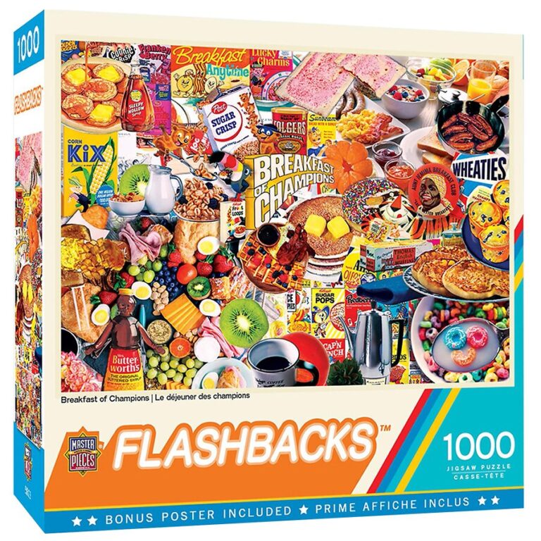 Walgreens Photo Puzzle 1000 Piece - Masterpieces Puzzles Breakfast of Champions 1000 Piece Puzzle | Walgreens