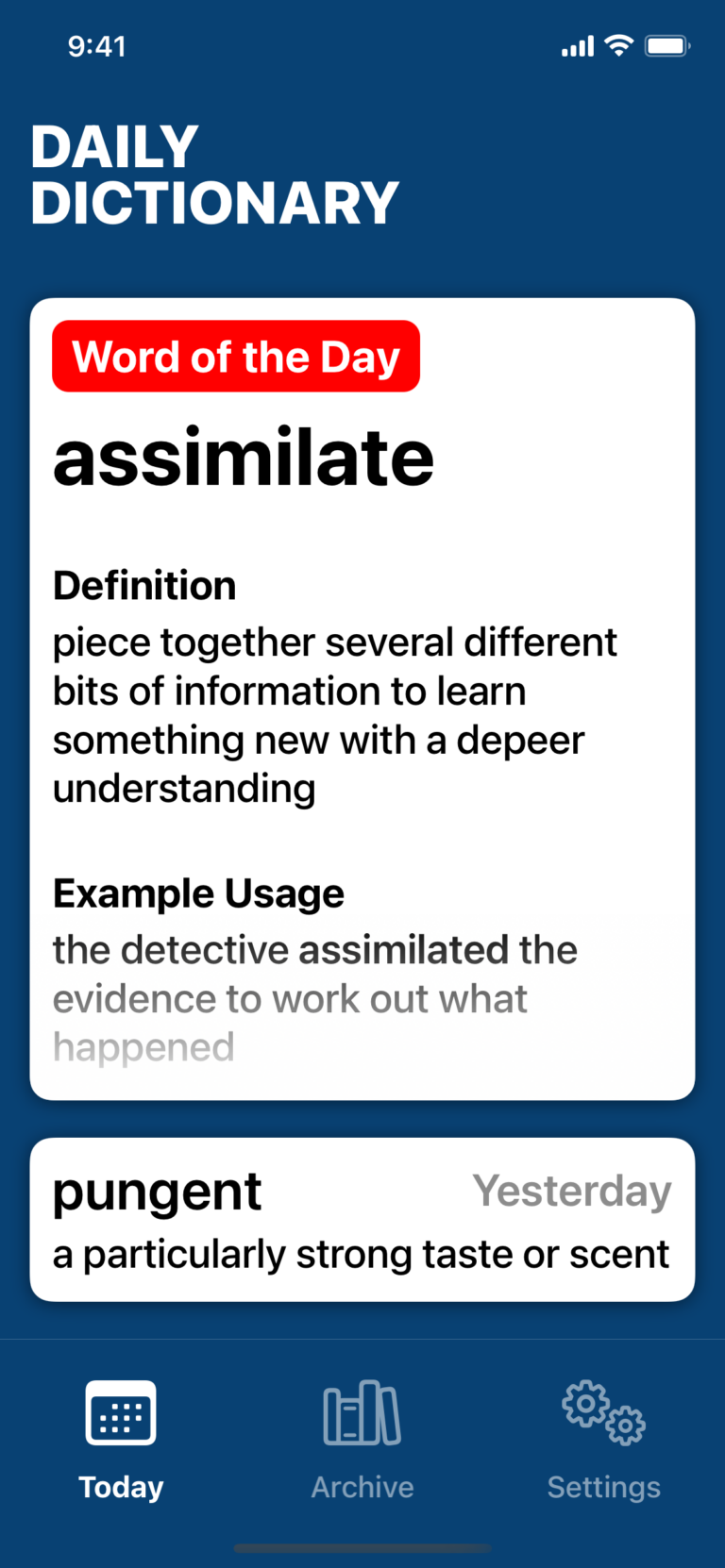 Word Of The Day Dictionary - Collins English Dictionary Word Of The Day at Victoria Melrose blog