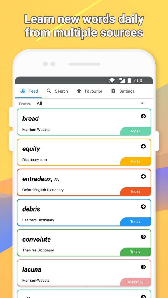 Word of the Day - Vocabulary Builder & Thesaurus APK for Android Download