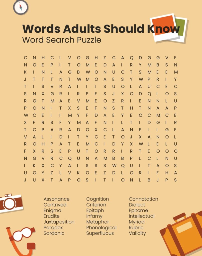 Word Puzzle Printable For Adults – Word Searches Puzzles For Adults – 10 Free PDF Printables | Printablee … Word Puzzle Printable For Adults - Word Searches Puzzles For Adults - 10 Free PDF Printables | Printablee ...