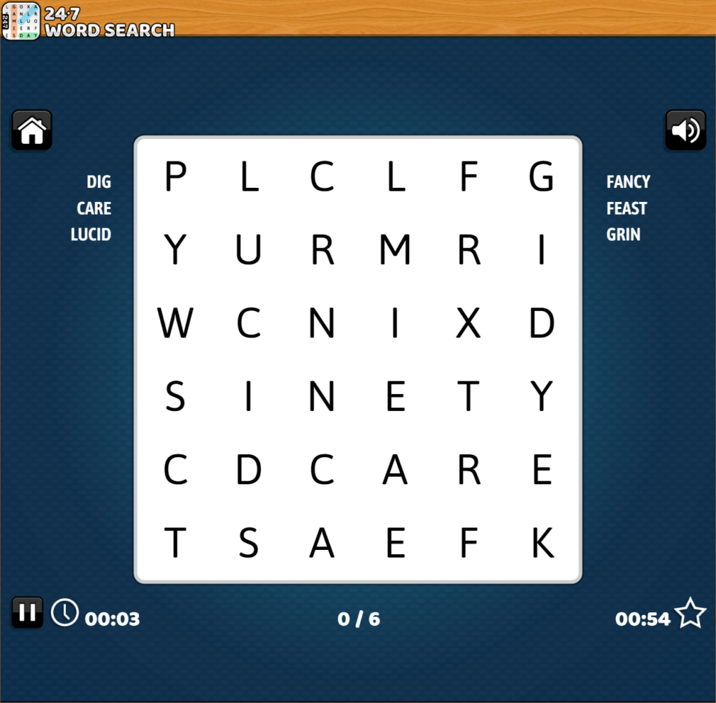 Word Search 247 - Play Free Word Search Puzzles Online
