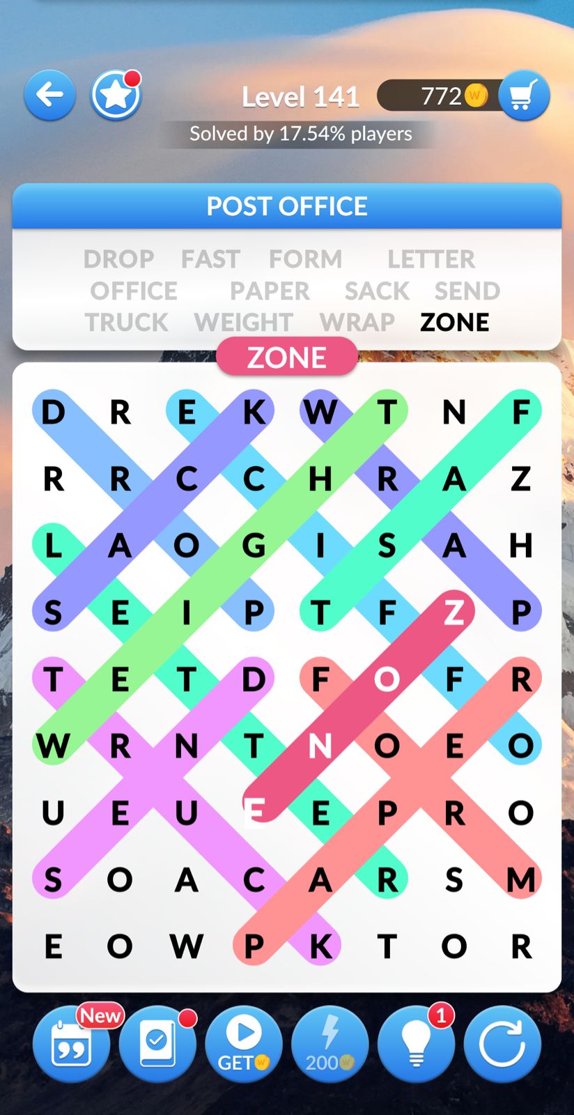 Word Search Level 141 Post Office - Word Search Explorer Level 141 Post office Answers - qunb
