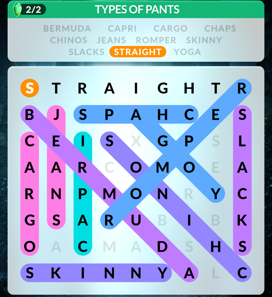 Word Search Level 93 Types Of Pants – Wordscapes Search Level 93 Answers – Wordscapes Search Answers Word Search Level 93 Types Of Pants - Wordscapes Search Level 93 Answers - Wordscapes Search Answers