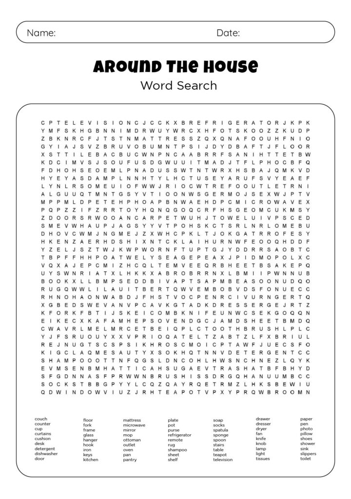 Word Searches To Print For Adults - Free Printable Word Search Puzzles For Adults Difficult