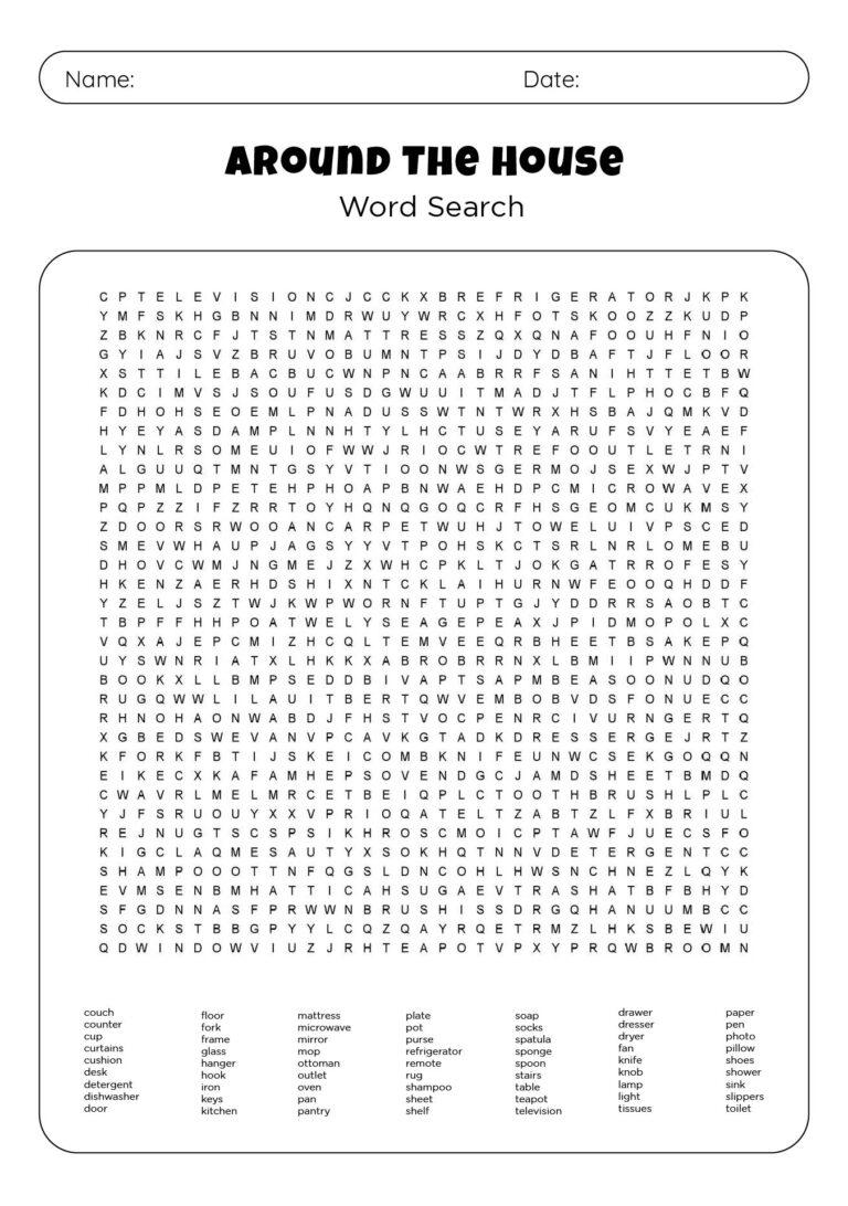 Word Searches To Print For Adults - Free Printable Word Search Puzzles For Adults Difficult