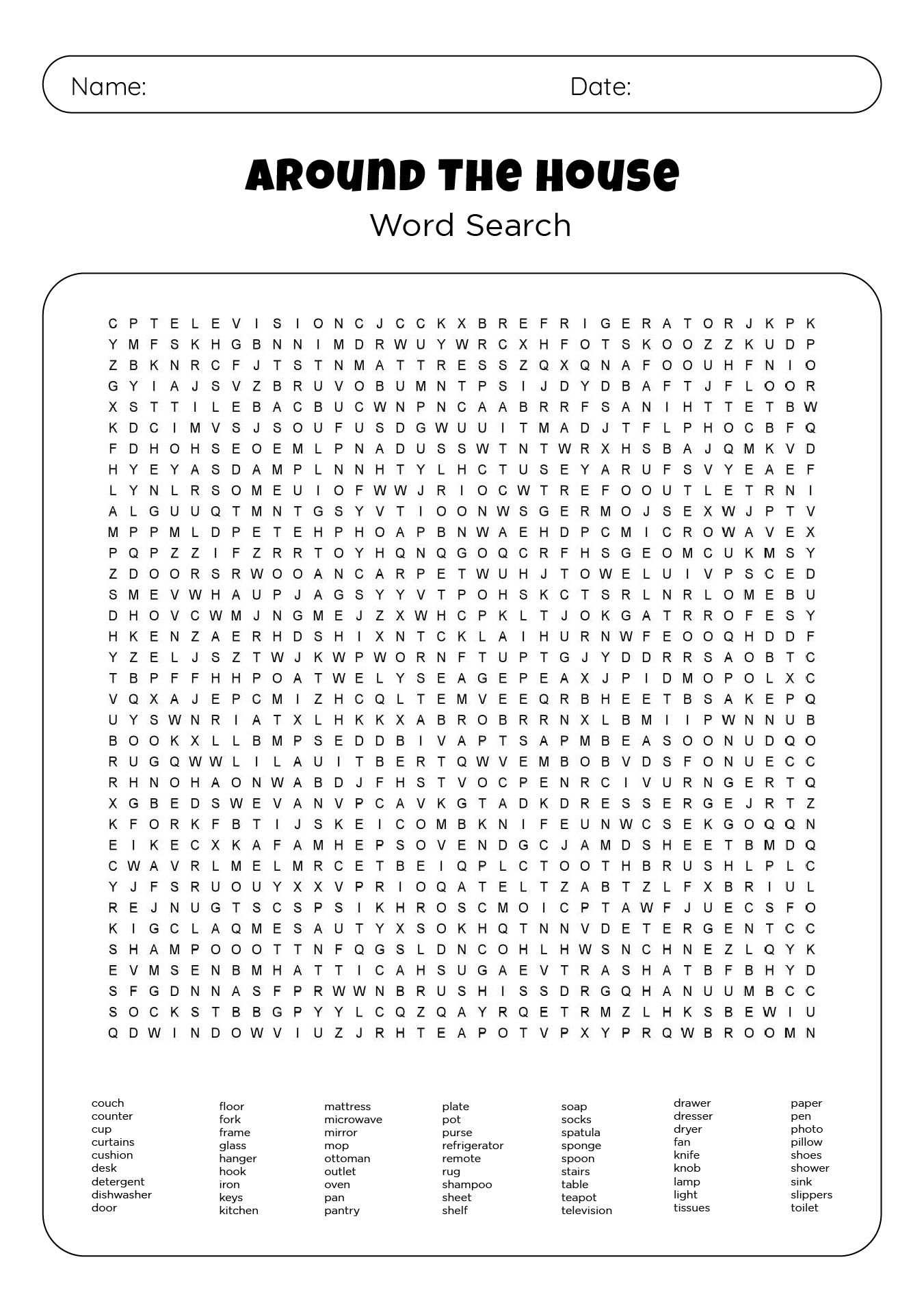 Word Searches To Print For Adults - Free Printable Word Search Puzzles For Adults Difficult