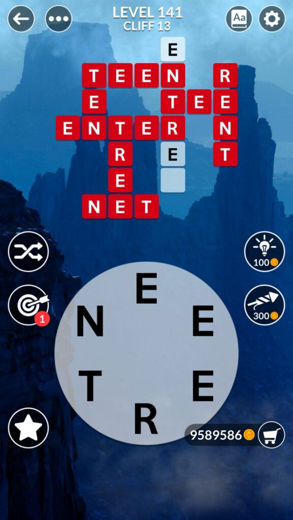 Wordscapes Level 141 Answers ~ Doors Geek
