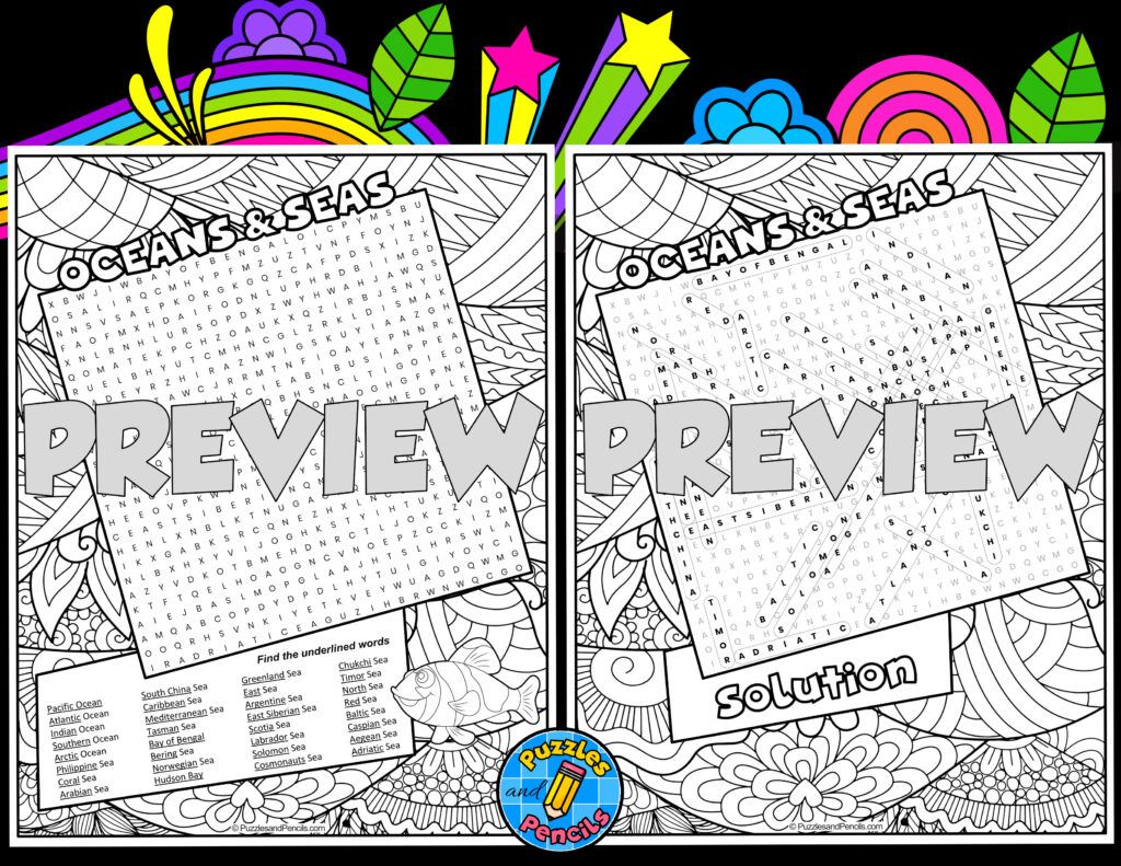 World Oceans Word Search Puzzle with Colouring | Geography | Teaching … World Oceans Word Search Puzzle with Colouring | Geography | Teaching ...