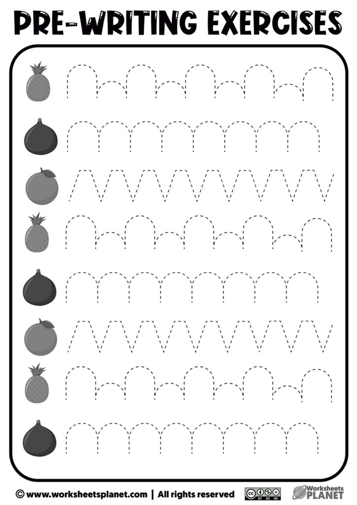 Printable Writing Activities For 5 Year Olds